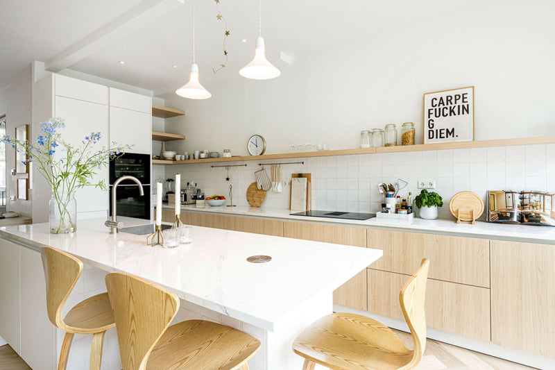 Houtlook Keuken – Warmte en Stijl in Één-Morss Kitchen-Keuken-OBLY