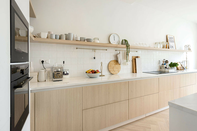 Houtlook Keuken – Warmte en Stijl in Één-Morss Kitchen-Keuken-OBLY