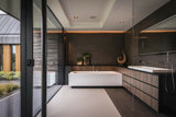 Luxe Woonkamer met Open Haard en En-suite Master Bedroom met Uitzicht-OBLY-ensuite, Keuken, Openhaard, Woonkamer-OBLY