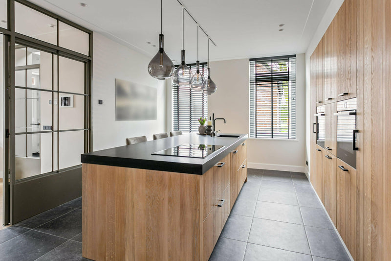 Moderne Keuken met Belgisch Hardsteen Look-OBLY-Keuken-OBLY