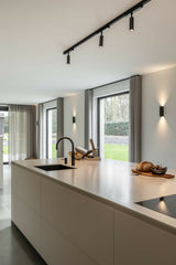 VILLA AAN DE BOSRAND-INGE VAN POPPEL INTERIEURARCHITECTUUR-Keuken-VILLA AAN DE BOSRAND -OBLY