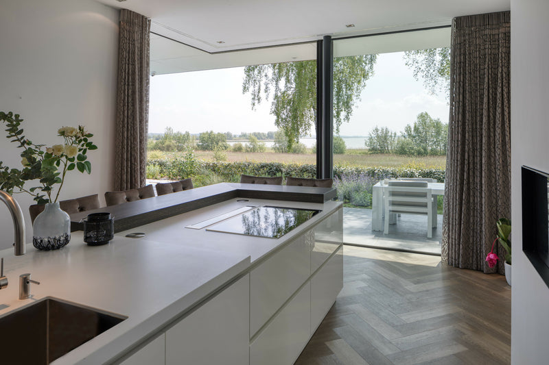 Villa Bergen op Zoom-KELLER minimal windows® by Kumasol-Glasdesign, glasspecialist-OBLY