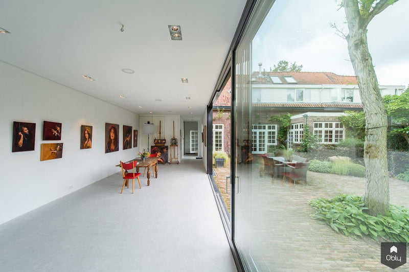 Atelier voor portretschilder in Breda-Van Os Architecten-Aanbouw,alle-OBLY