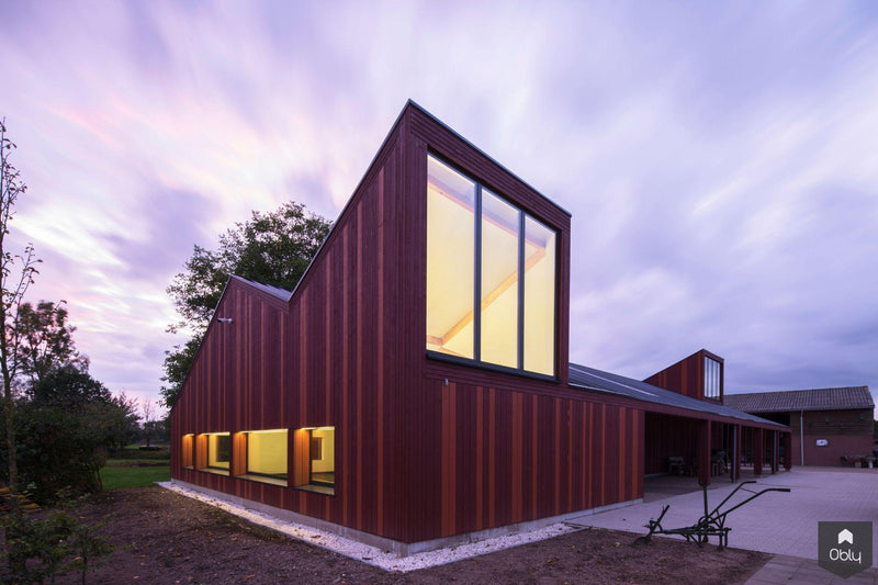 Boerderij stal met binnenzwembad-Jan Couwenberg Architectuur-alle,Exterieur vrijstaand-OBLY