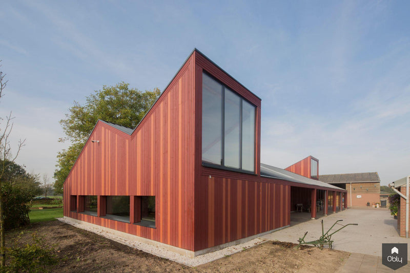 Boerderij stal met binnenzwembad-Jan Couwenberg Architectuur-alle,Exterieur vrijstaand-OBLY