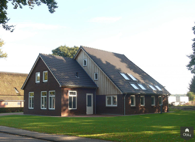 Eikenhouten gebinten woning-Robuust Eiken-alle,Woonkamer-OBLY