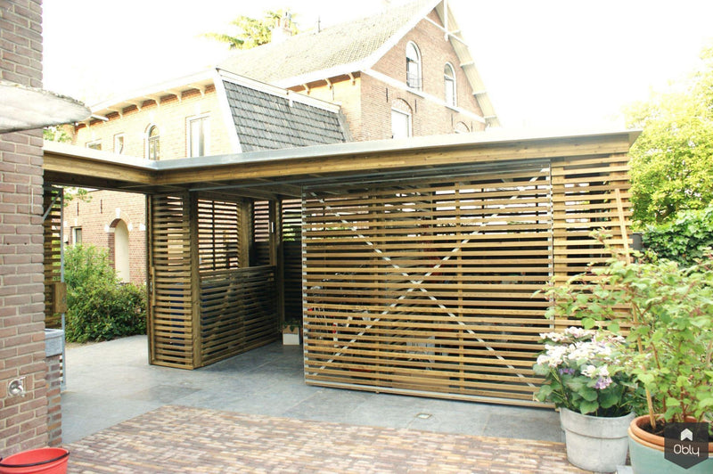 Functioneel en sfeervol houten tuinhuis-LOTarchitectuur-alle,Tuinen-OBLY