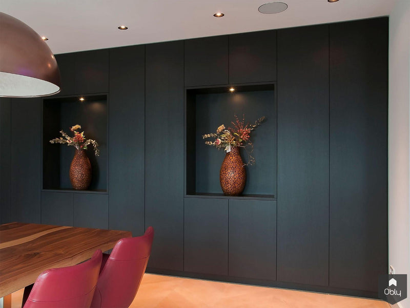 Kastenwand van gefineerd eiken-Zijlmans Maatwerk-alle,Eetkamer-OBLY