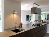 LEICHT keuken met keukeneiland en Wave afzuiglamp-Wildhagen Design Keukens-alle,Keuken-OBLY