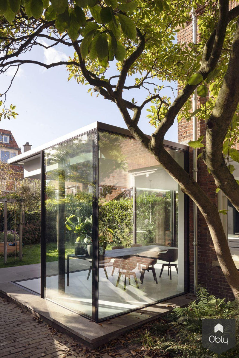 Minimalistisch aanbouw Jaren '30 woning-Bloot Architecture-Aanbouw,alle-OBLY