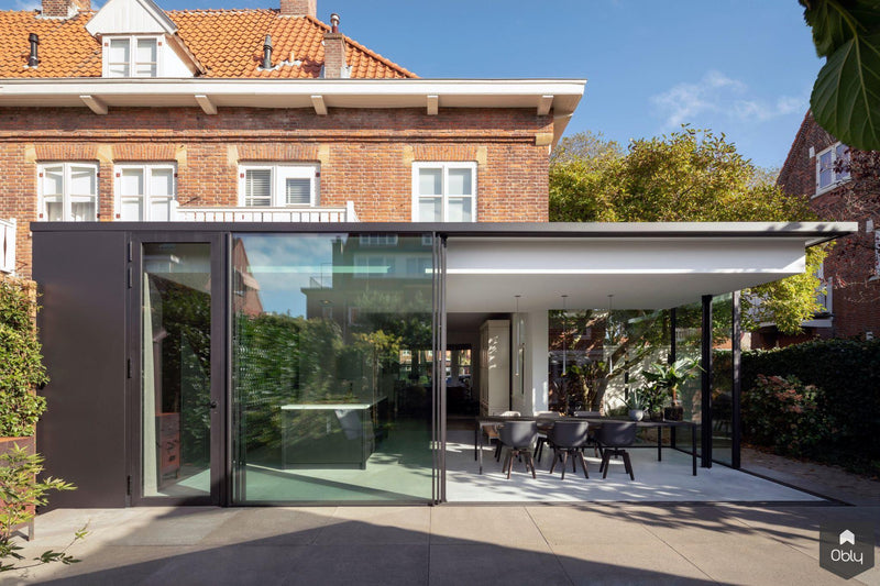 Minimalistisch aanbouw Jaren '30 woning-Bloot Architecture-Aanbouw,alle-OBLY