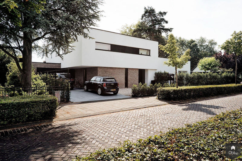 Moderne villa met grote veranda-BB-Architecten-alle,Exterieur vrijstaand-OBLY