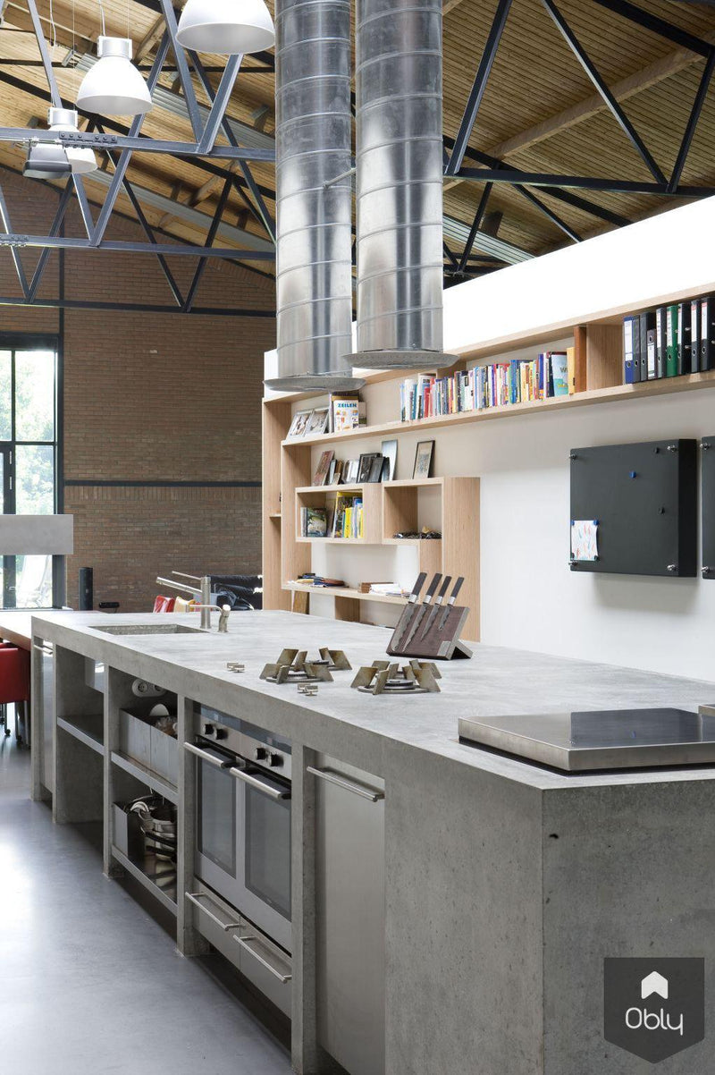 The Living Kitchen - moderne industriële keuken-The Living Kitchen by Paul van de Kooi-alle,Keuken-OBLY