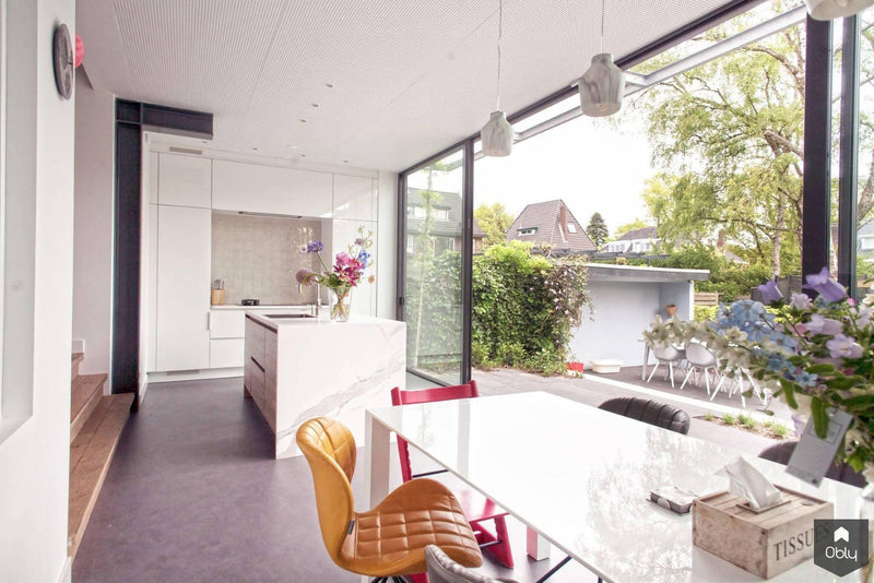 Totale renovatie jaren 30 woning met moderne aanbouw-Jaren 30 architect-Aanbouw,alle,Slaapkamer,Tuinen,Woonkamer-Totale renovatie jaren 30 woning met moderne aanbouw | OBLY.com-OBLY