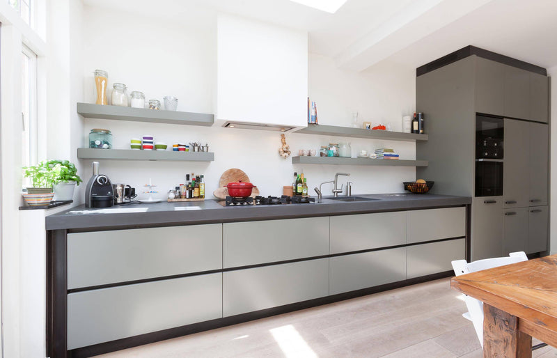 Uitbouw ten behoeve van nieuwe keuken-Cris van Amsterdam-aanbouw-Uitbouw nieuwe keuken-OBLY