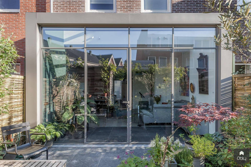 Uitbouw van glas en staal-HOYT Architecten & Bouwmanagers-Aanbouw,alle-Uitbouw van glas en staal | OBLY.com-OBLY