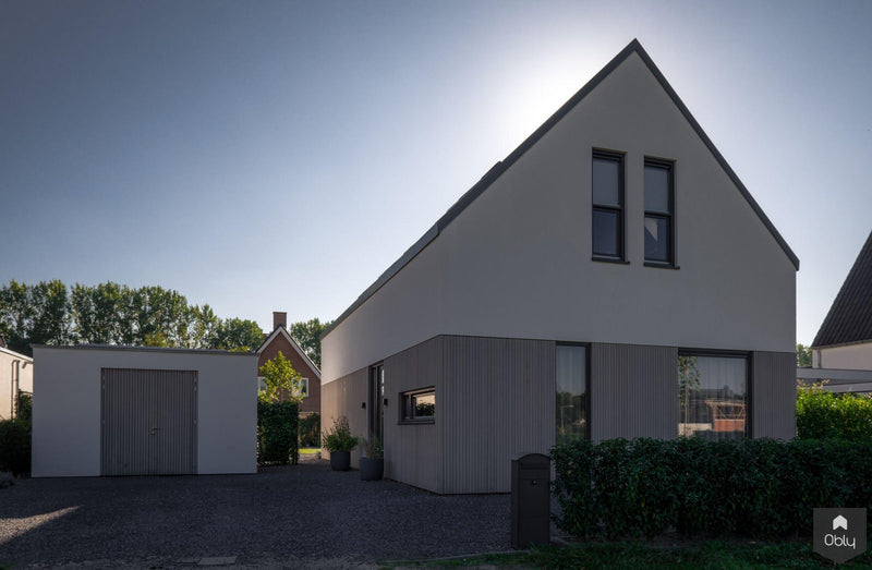 Moderne vrijstaande nieuwbouw woning-Van Os Architecten-alle, Exterieur vrijstaand-OBLY